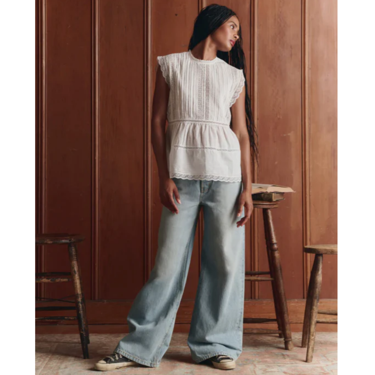 The Sonnet Top - True White