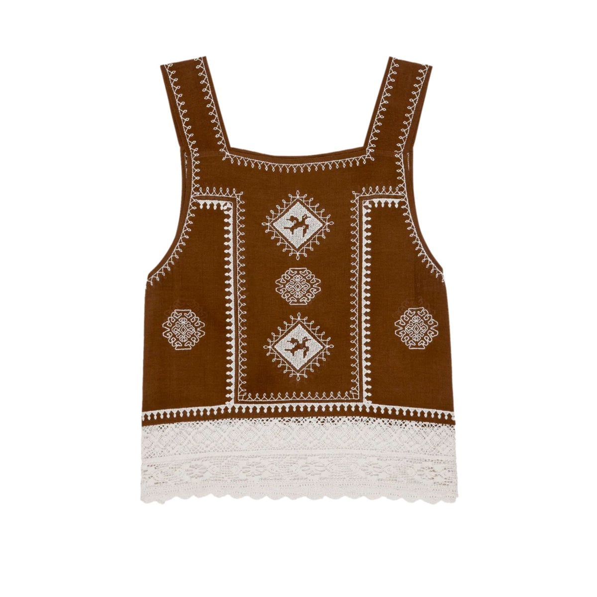 The Sparrow Tank - Chocolate