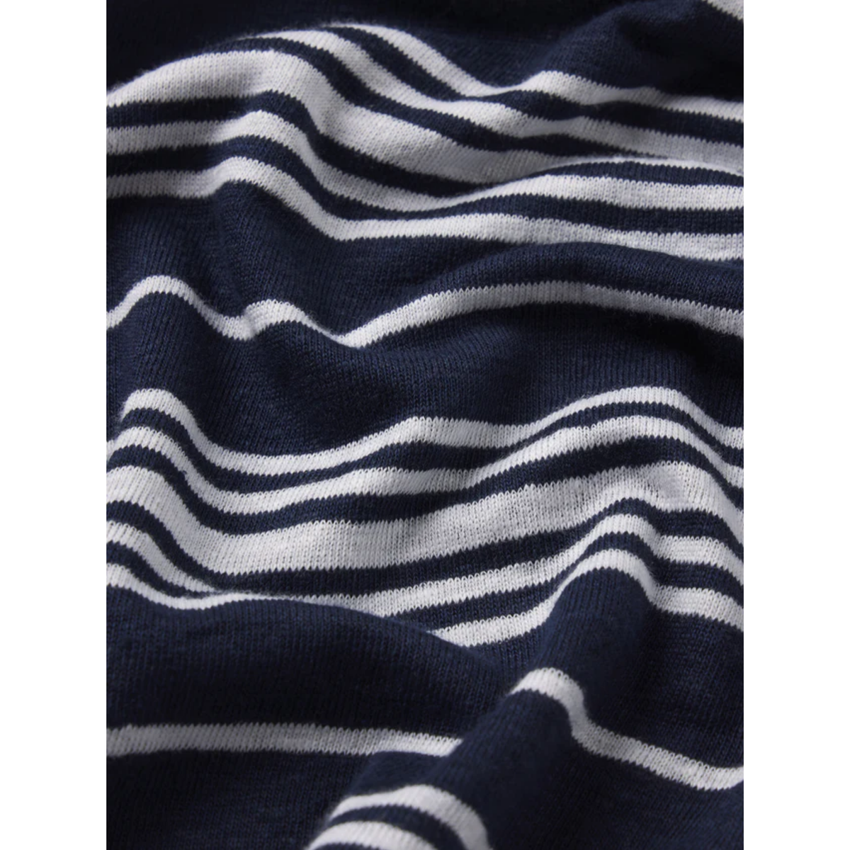 The Striped Polo - Navy Multi