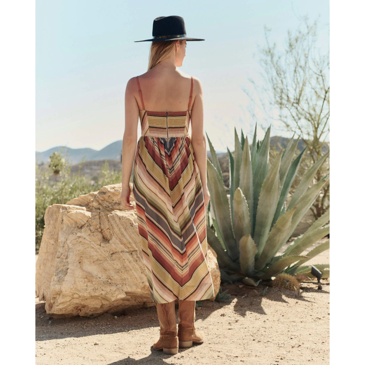 The Verse Dress - Davenport Stripe
