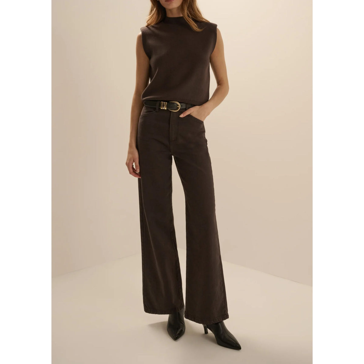 The Whitney Top - Espresso