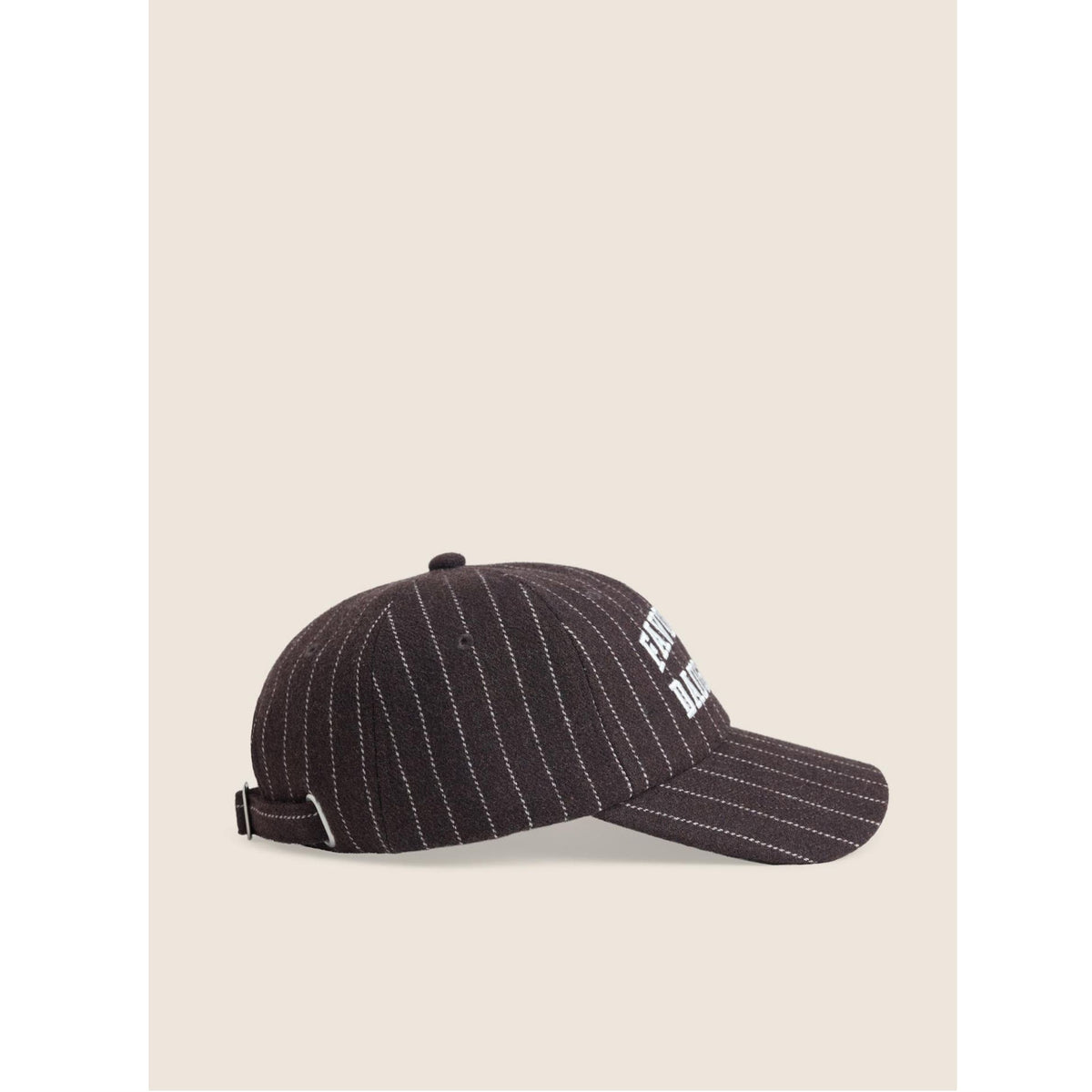 The Wool Stripe Baseball Hat