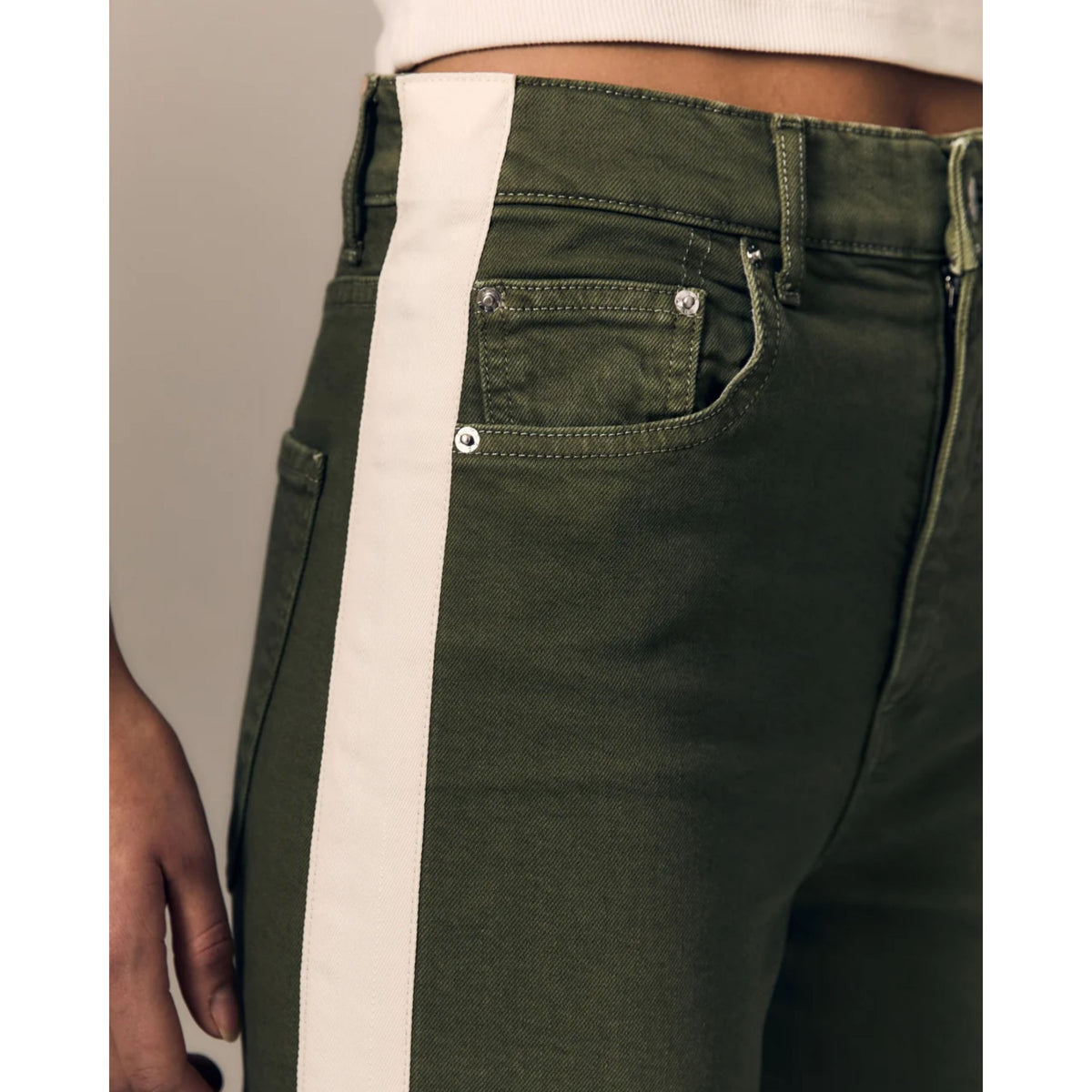 Track Column - Olive Green
