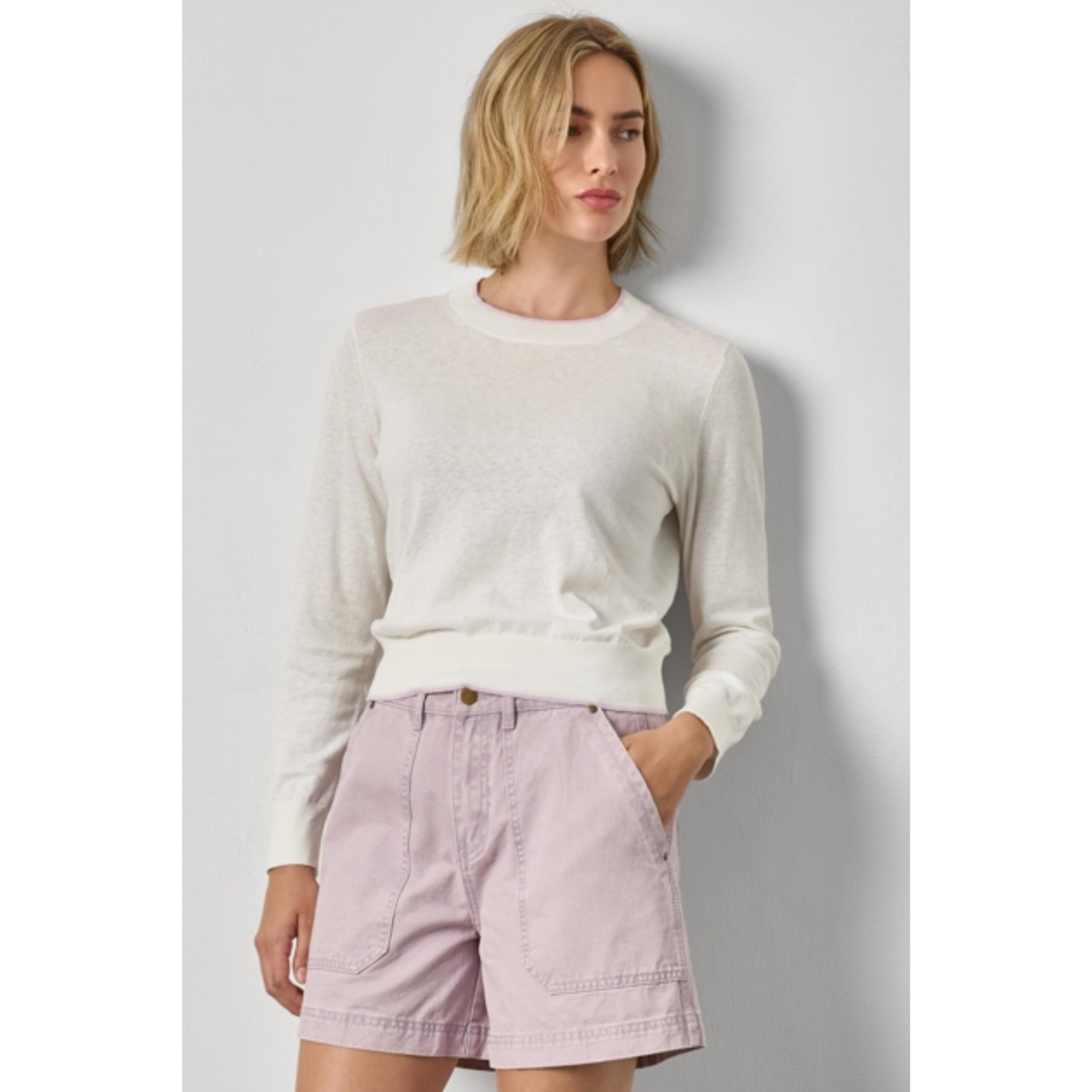 Twill Short - Thistle