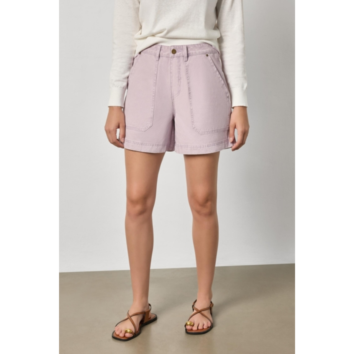 Twill Short - Thistle