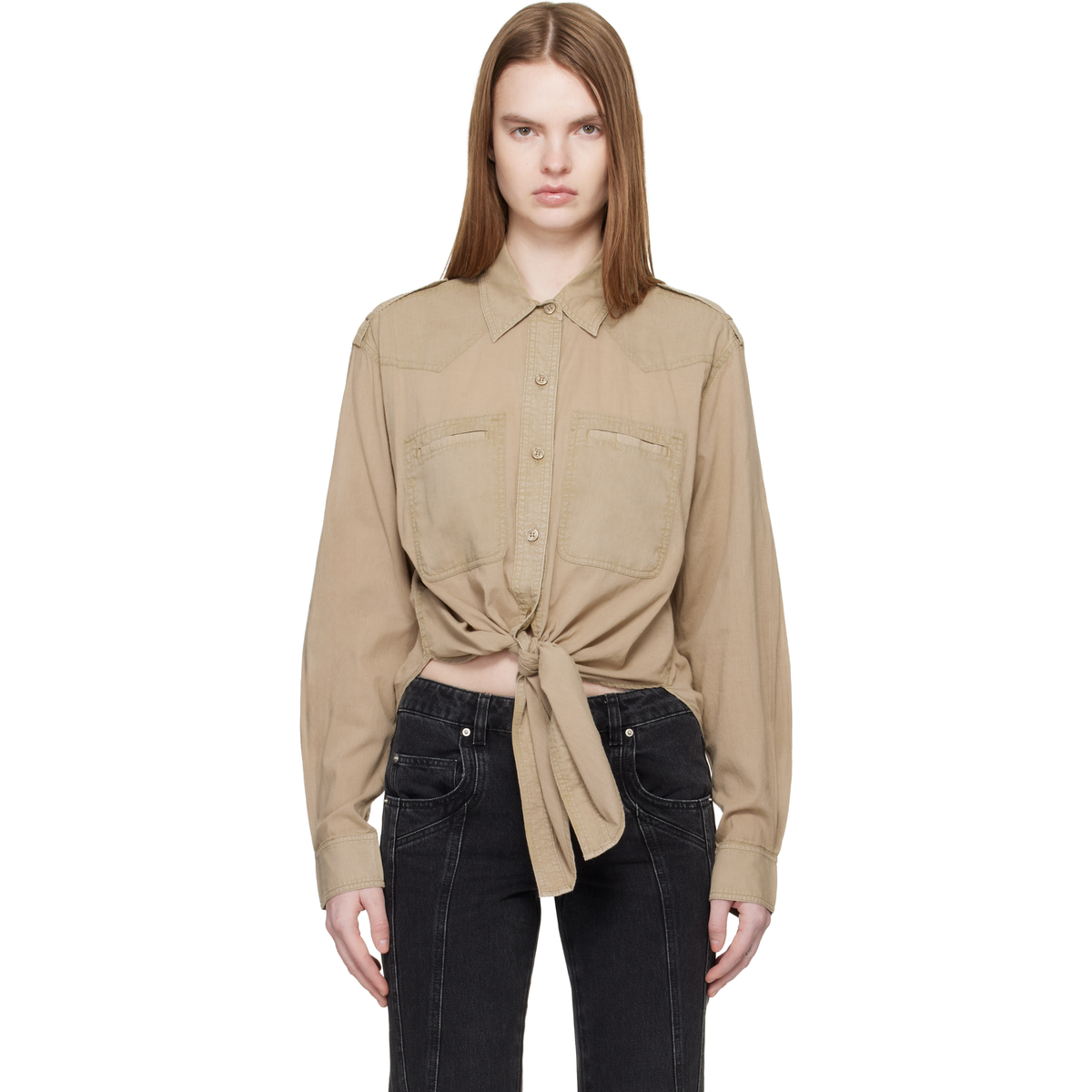 Valiane Shirt - Light Khaki