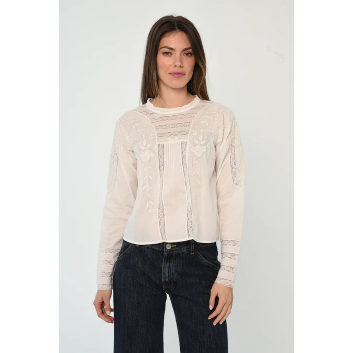 Vernon Top - Bright White