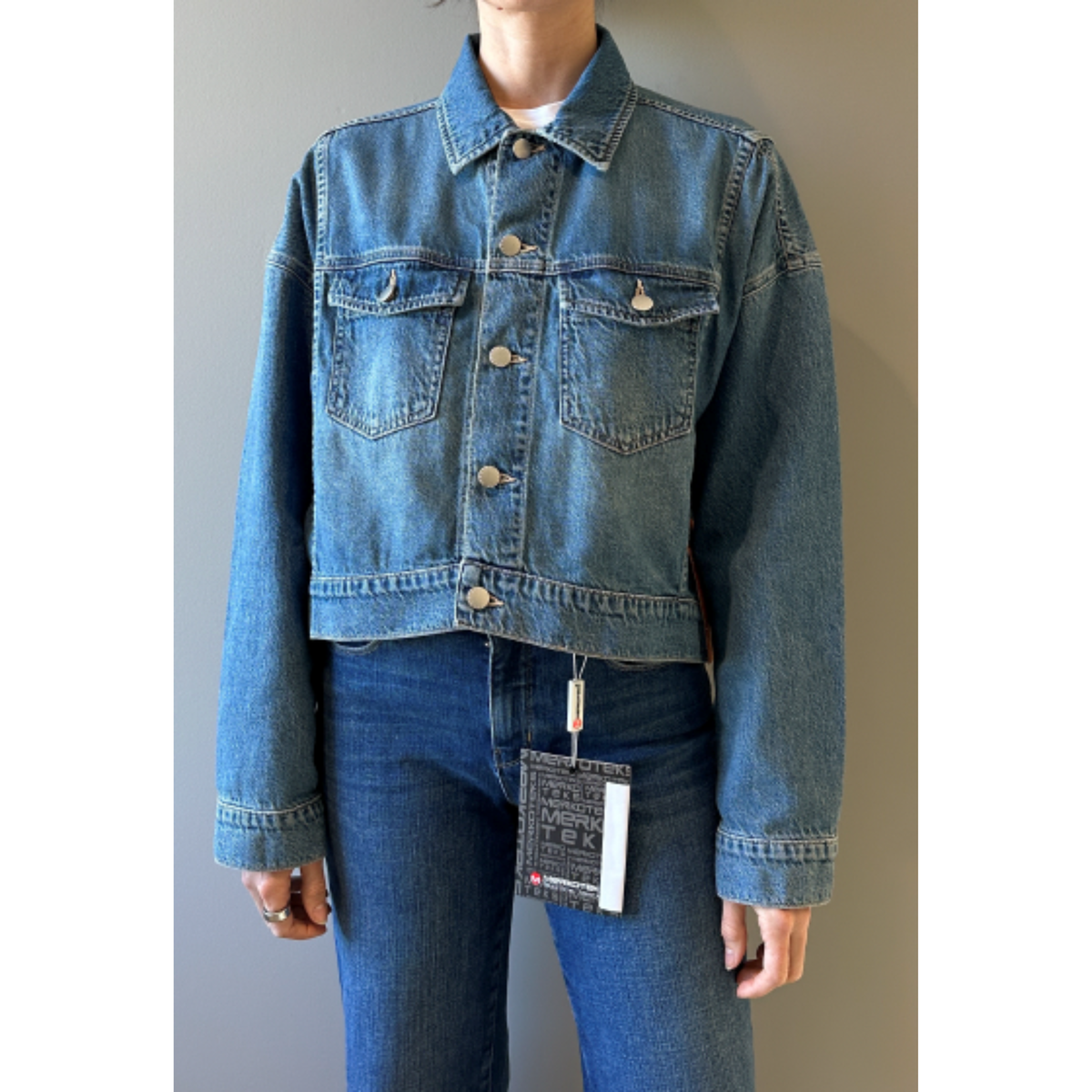 Vianney Hi-Lo Crop Jacket - Fargo