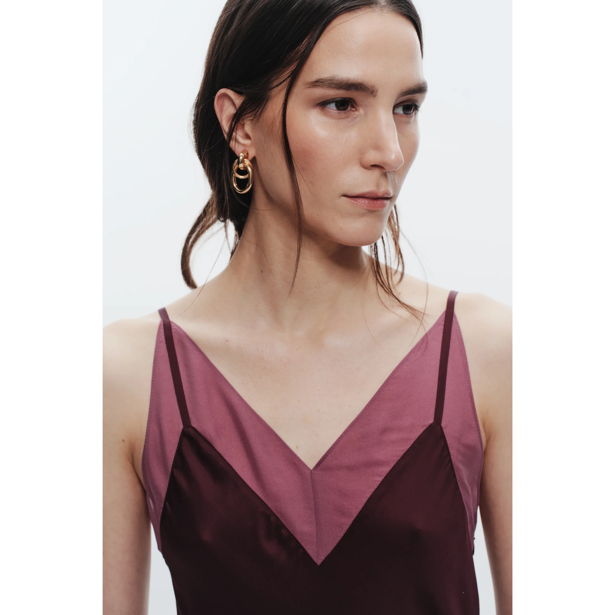 Vinza Slip Dress - Grape