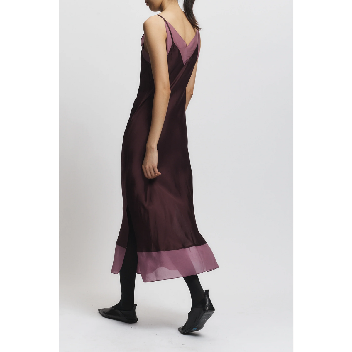 Vinza Slip Dress - Grape
