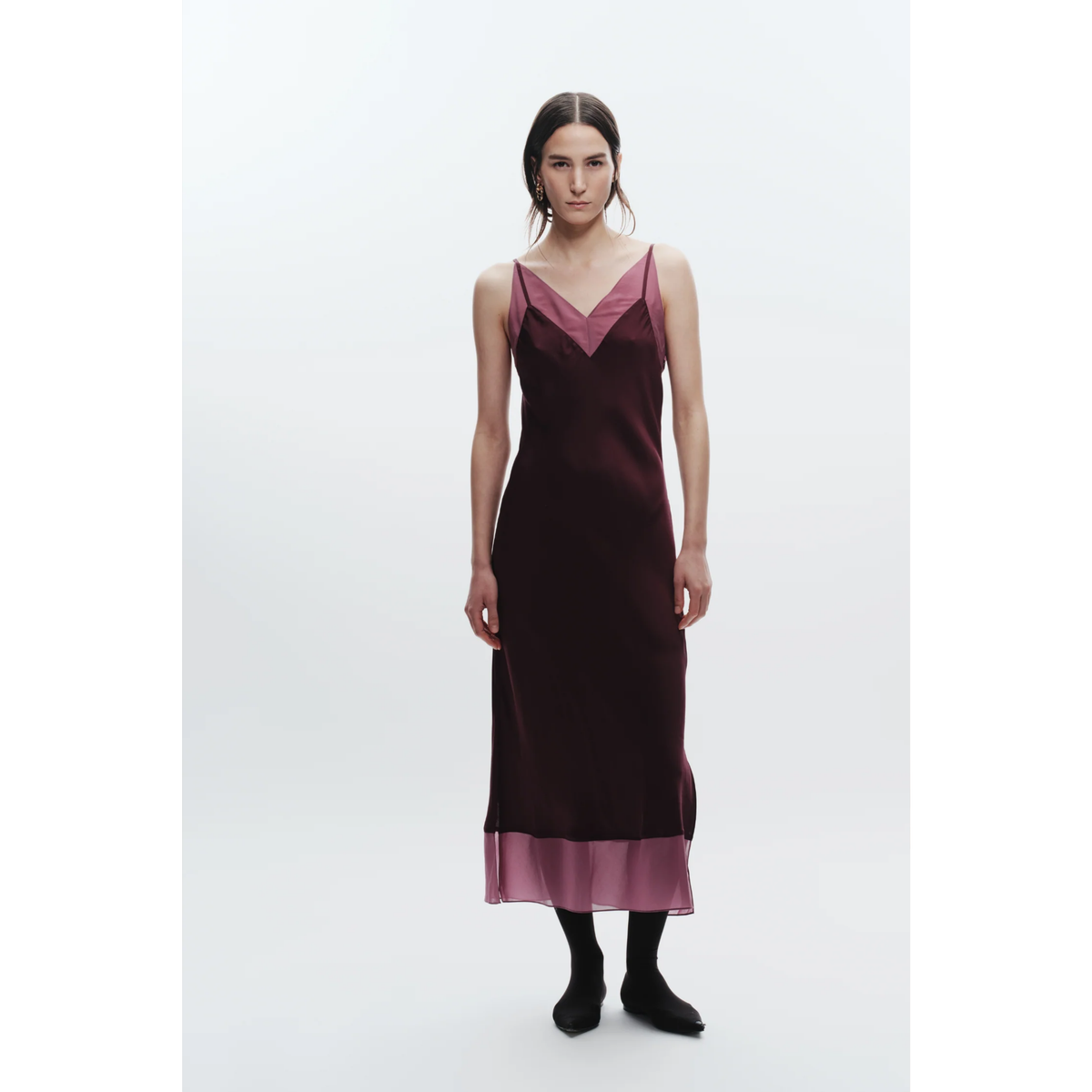 Vinza Slip Dress - Grape