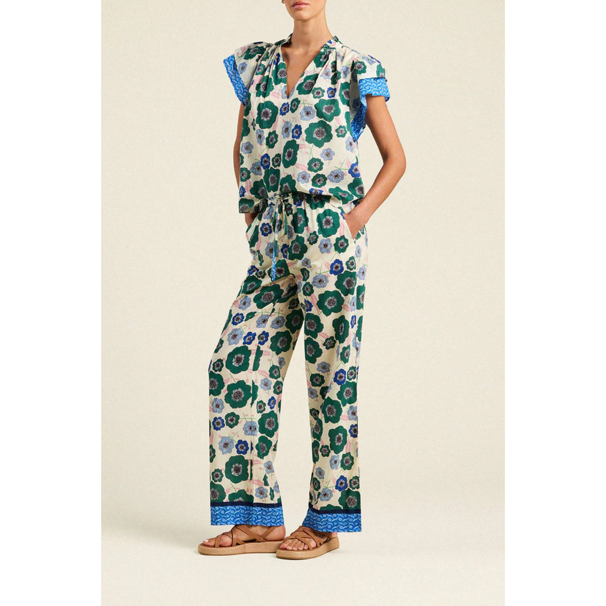 Vera Pant - Green House Bloom Border