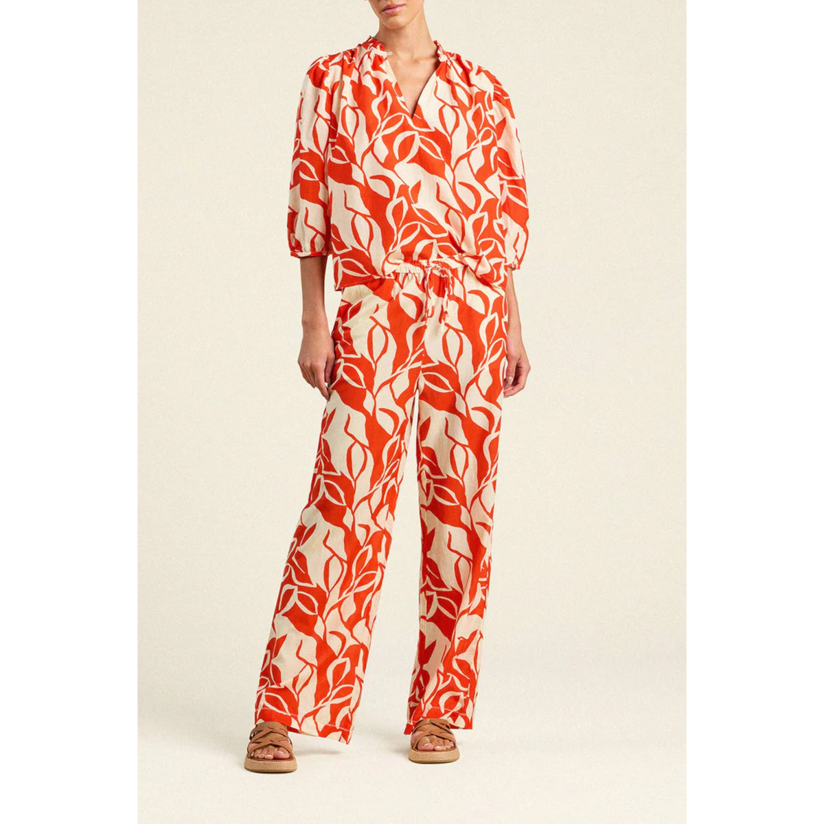 Vera Pant - Red Amaranta