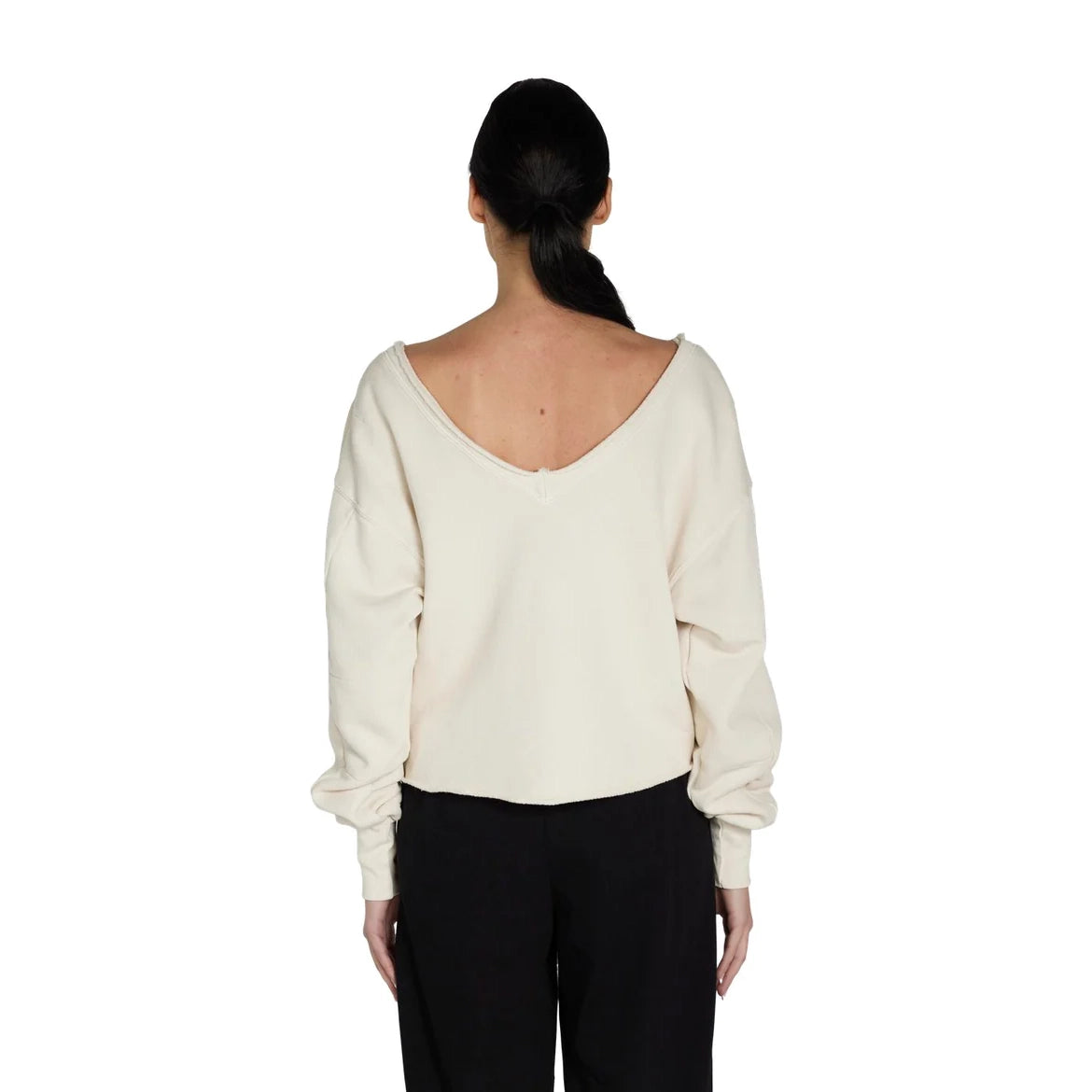 Veronica Double V Roll Neck