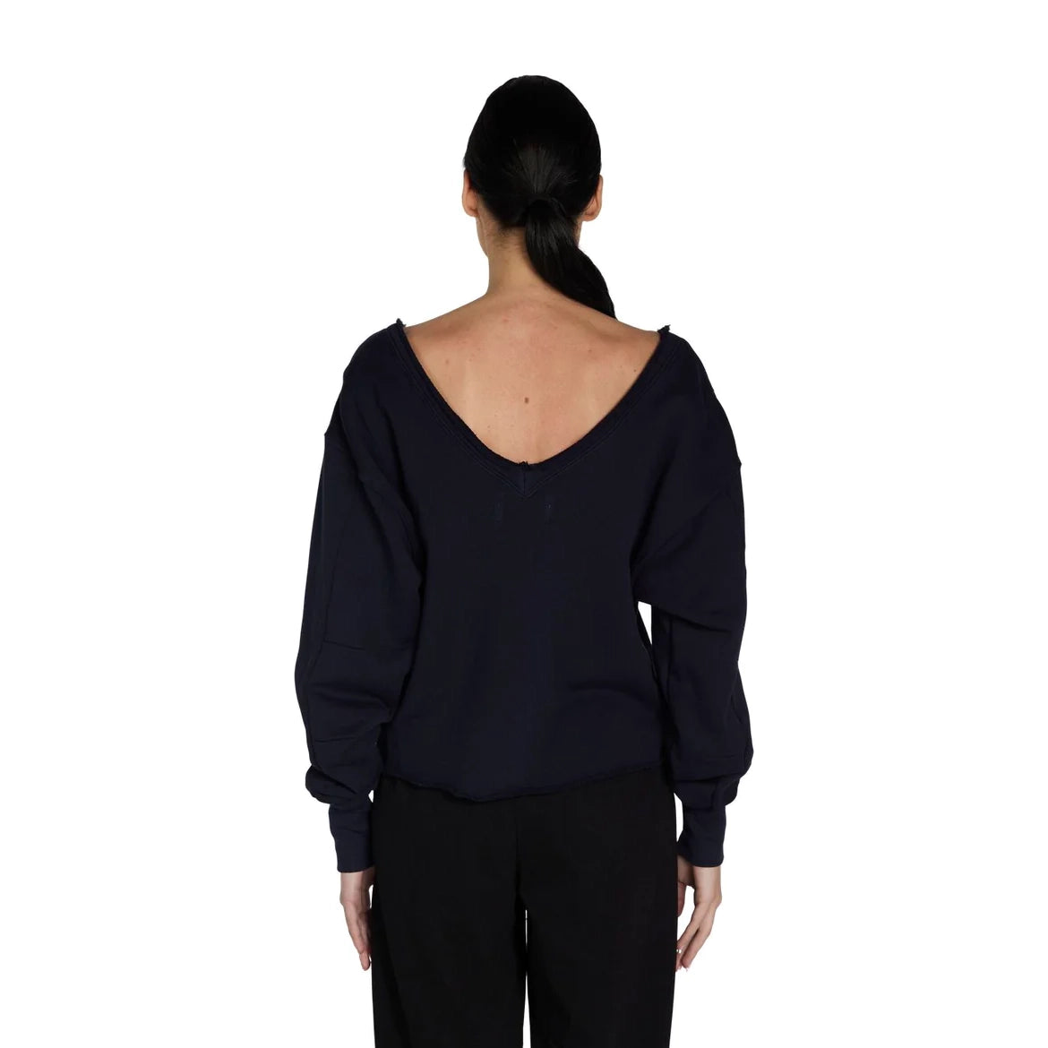 Veronica Double V Roll Neck