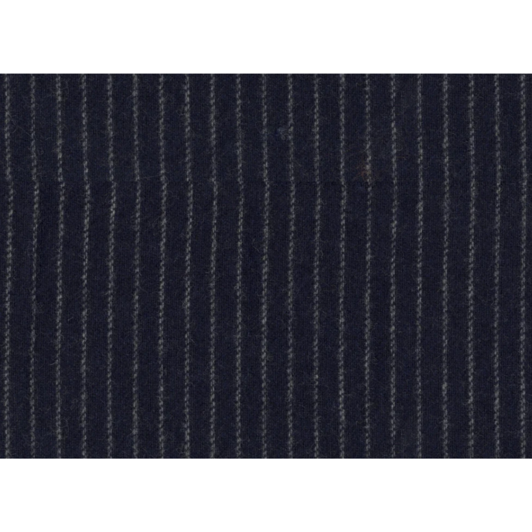 Wes Vest - Navy Chalk Stripe