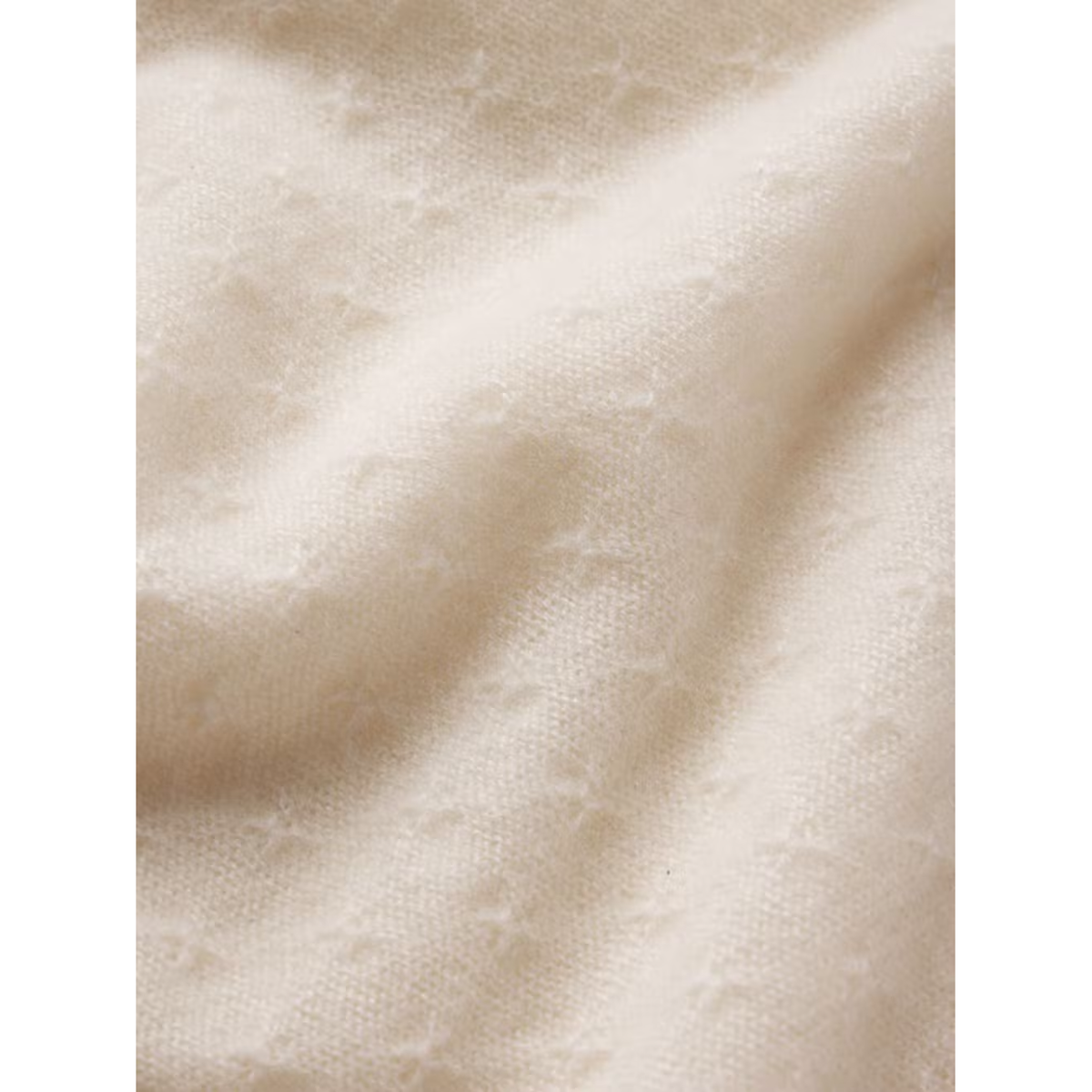 Pointelle Puff Sleeve Sweater