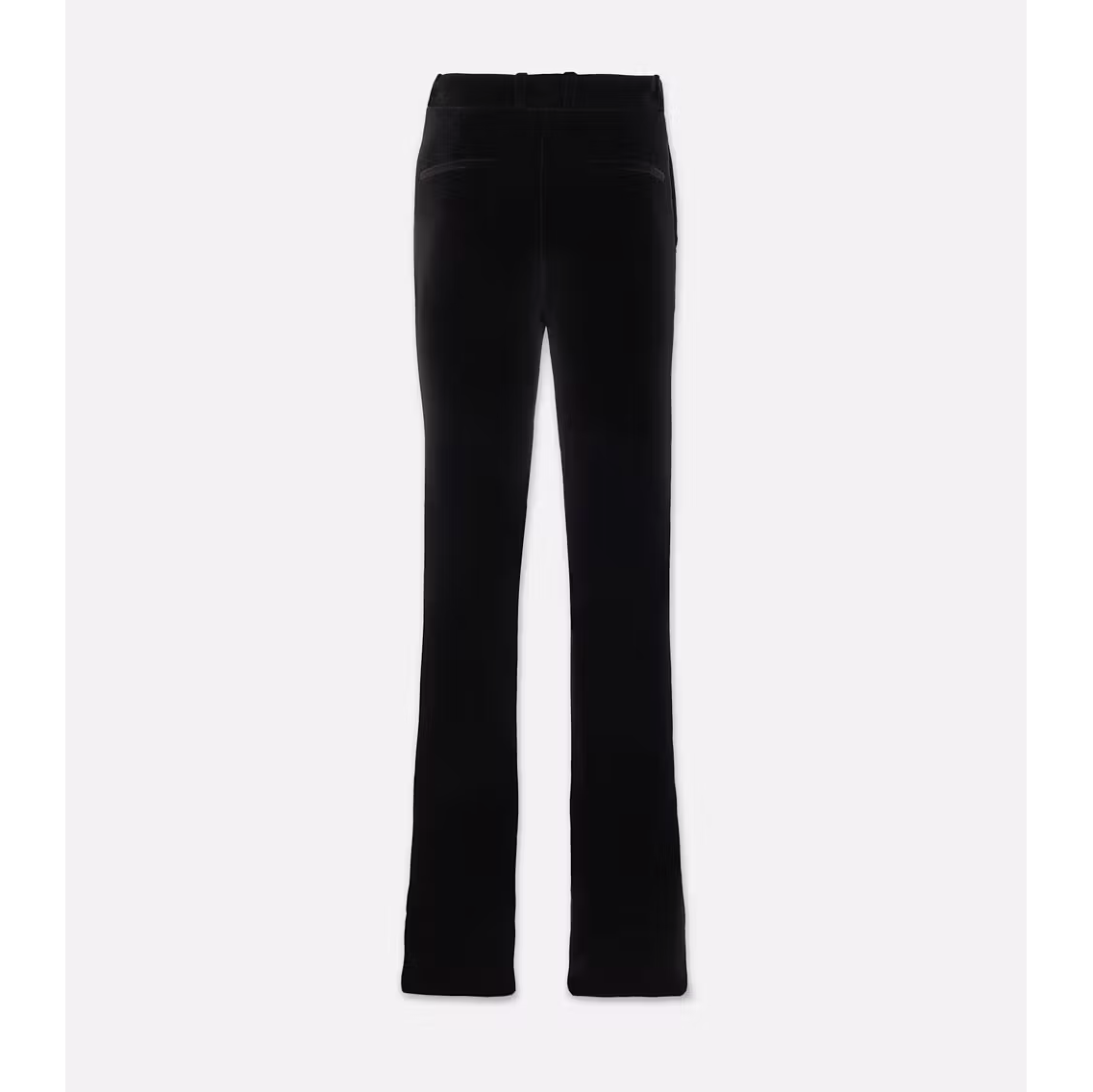 Slim Stacked Trouser in Velvet