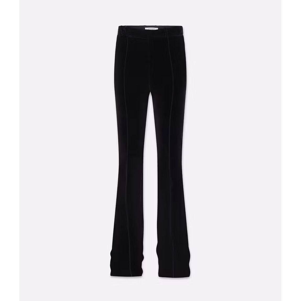 Slim Stacked Trouser in Velvet