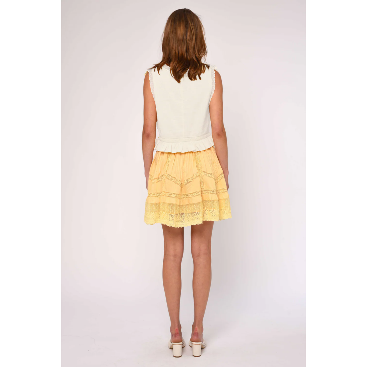 Wallis Top - Bright White