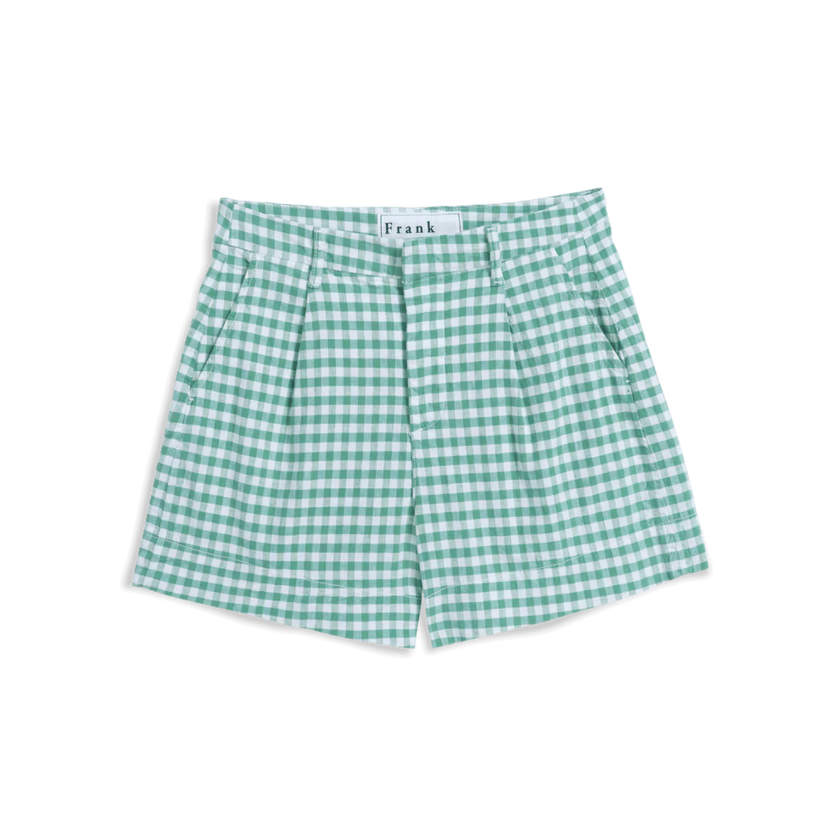 Waterford Walking Short - Green Gingham