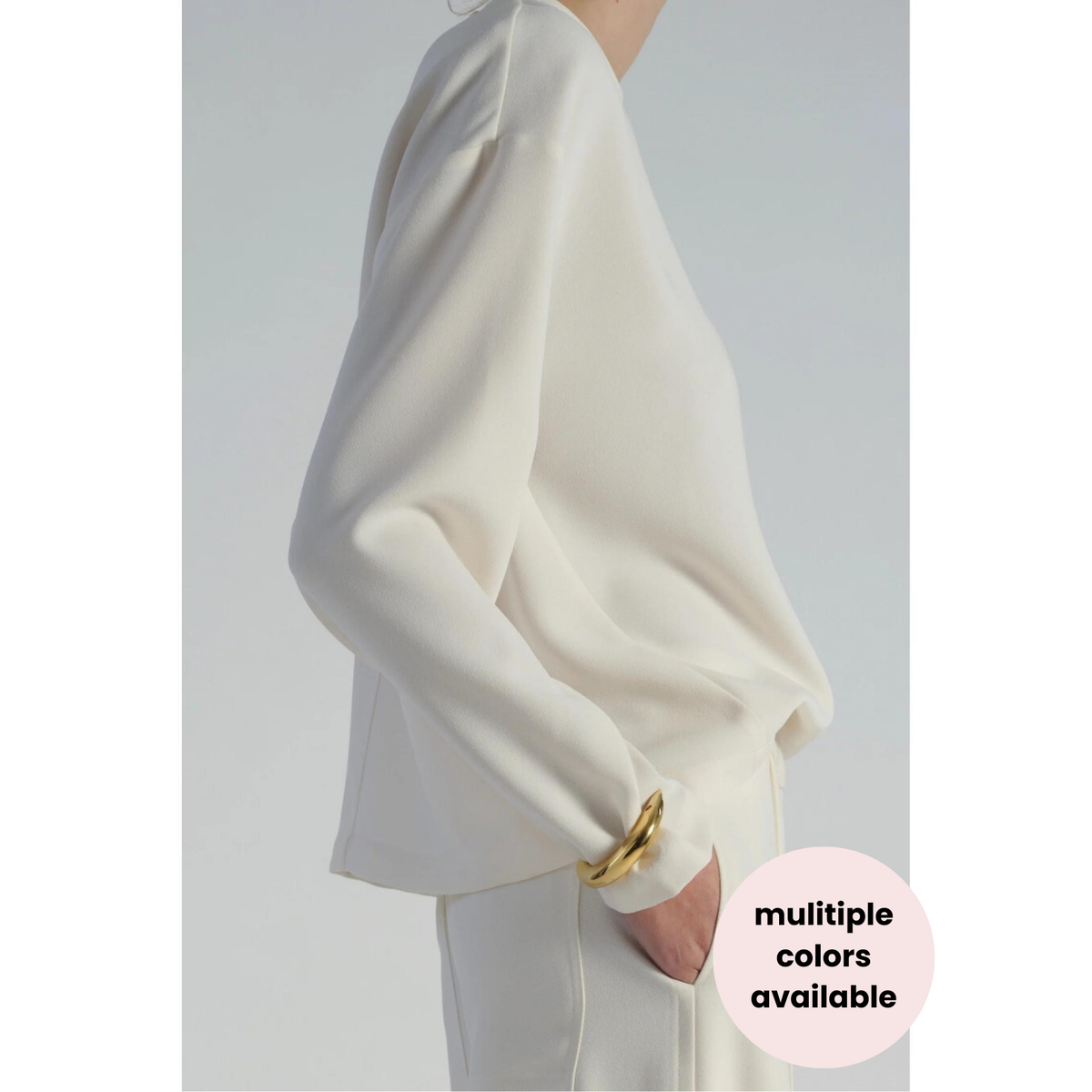 Paris Crepe Blouse