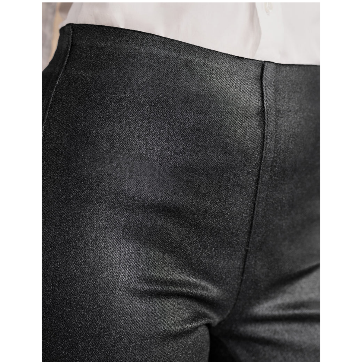 Westport Illusion Pant - Platinum Glitter Wax