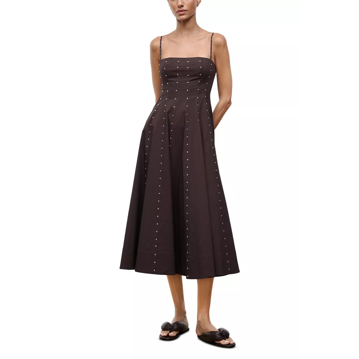 Wylie Dress - Earth Studs