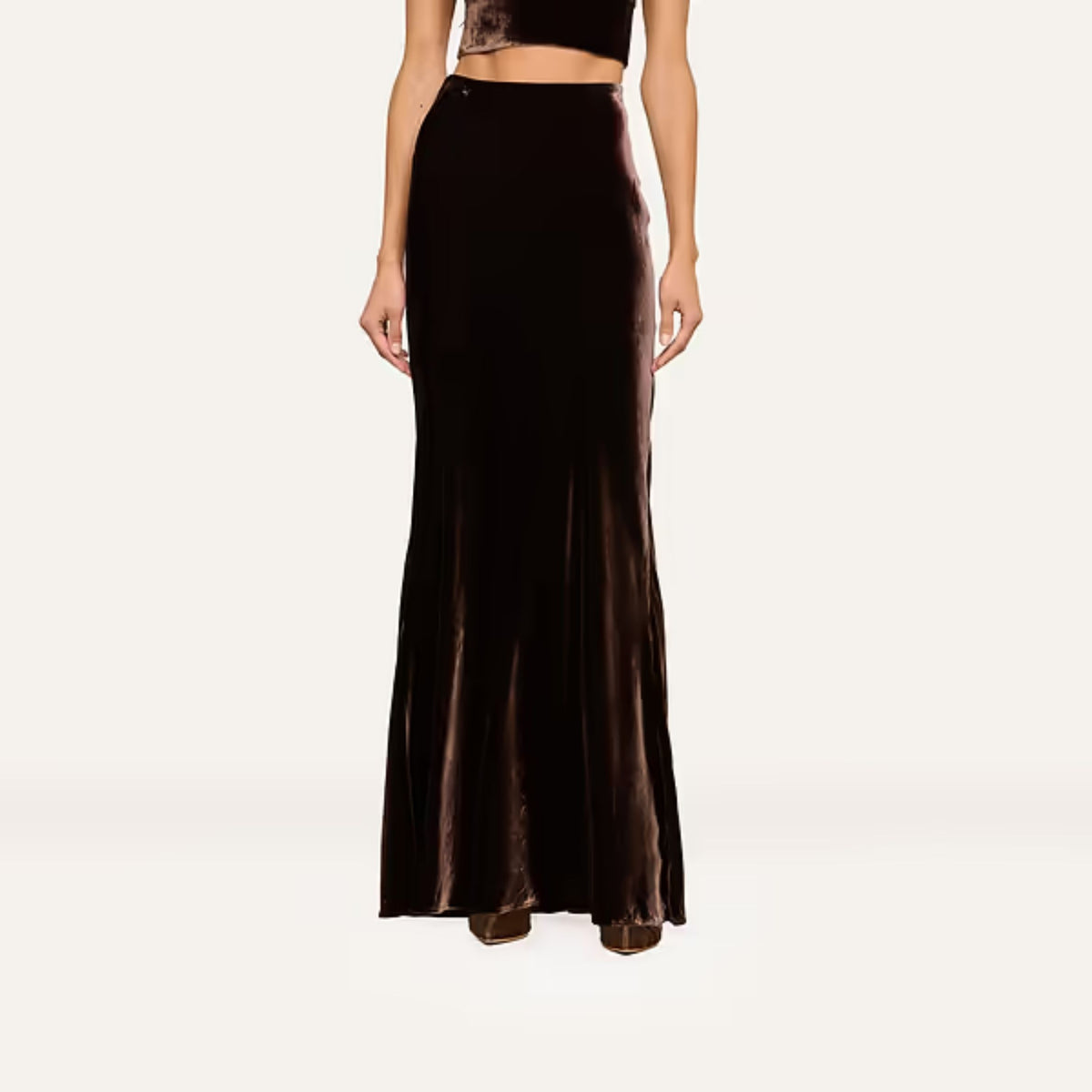 Zeta Long Skirt - Dark Java