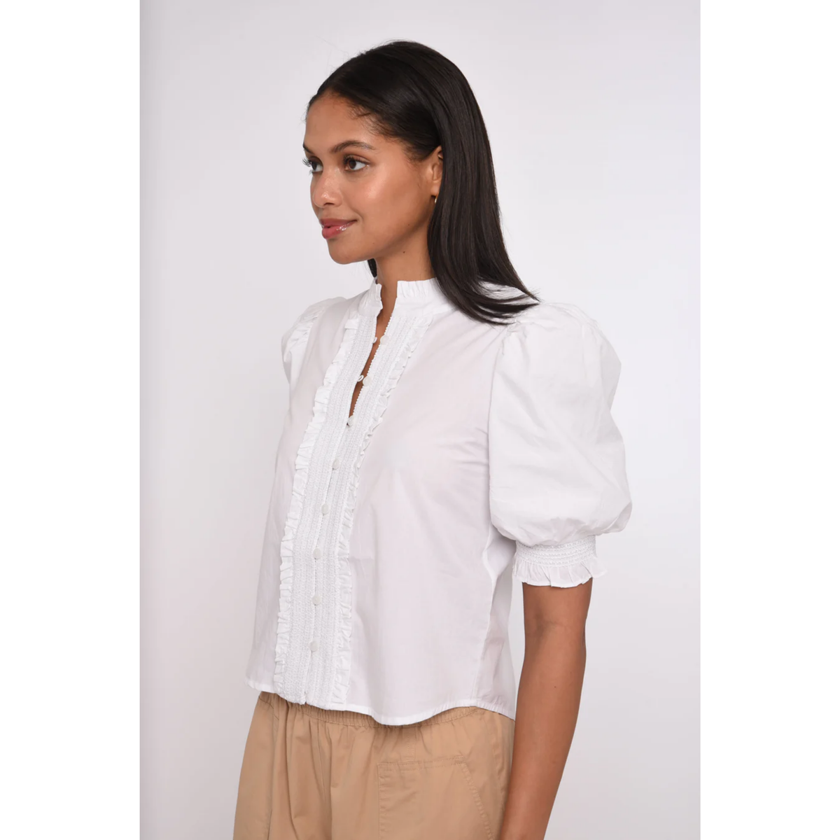 Zinny Top - Bright White