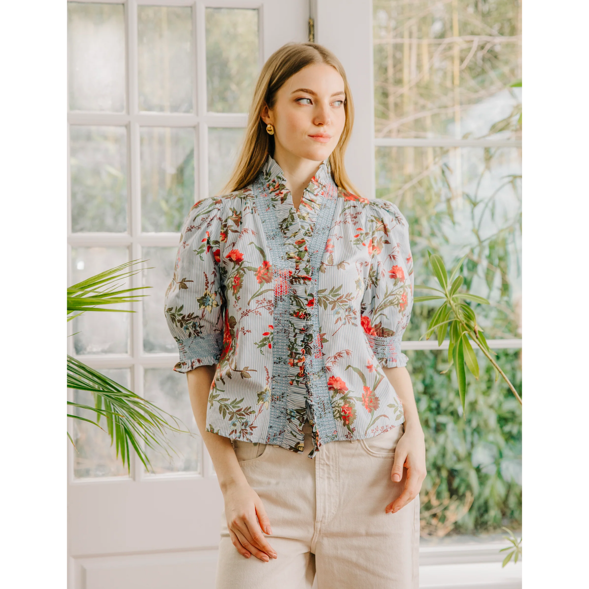 Zuri Top - Battersea Floral