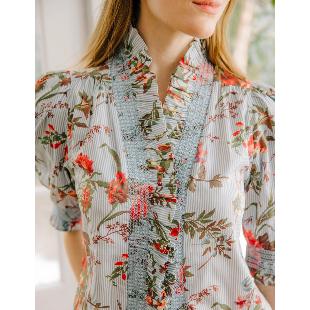 Zuri Top - Battersea Floral