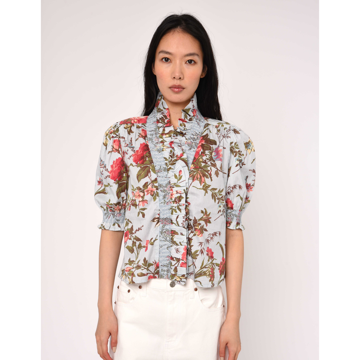 Zuri Top - Battersea Floral