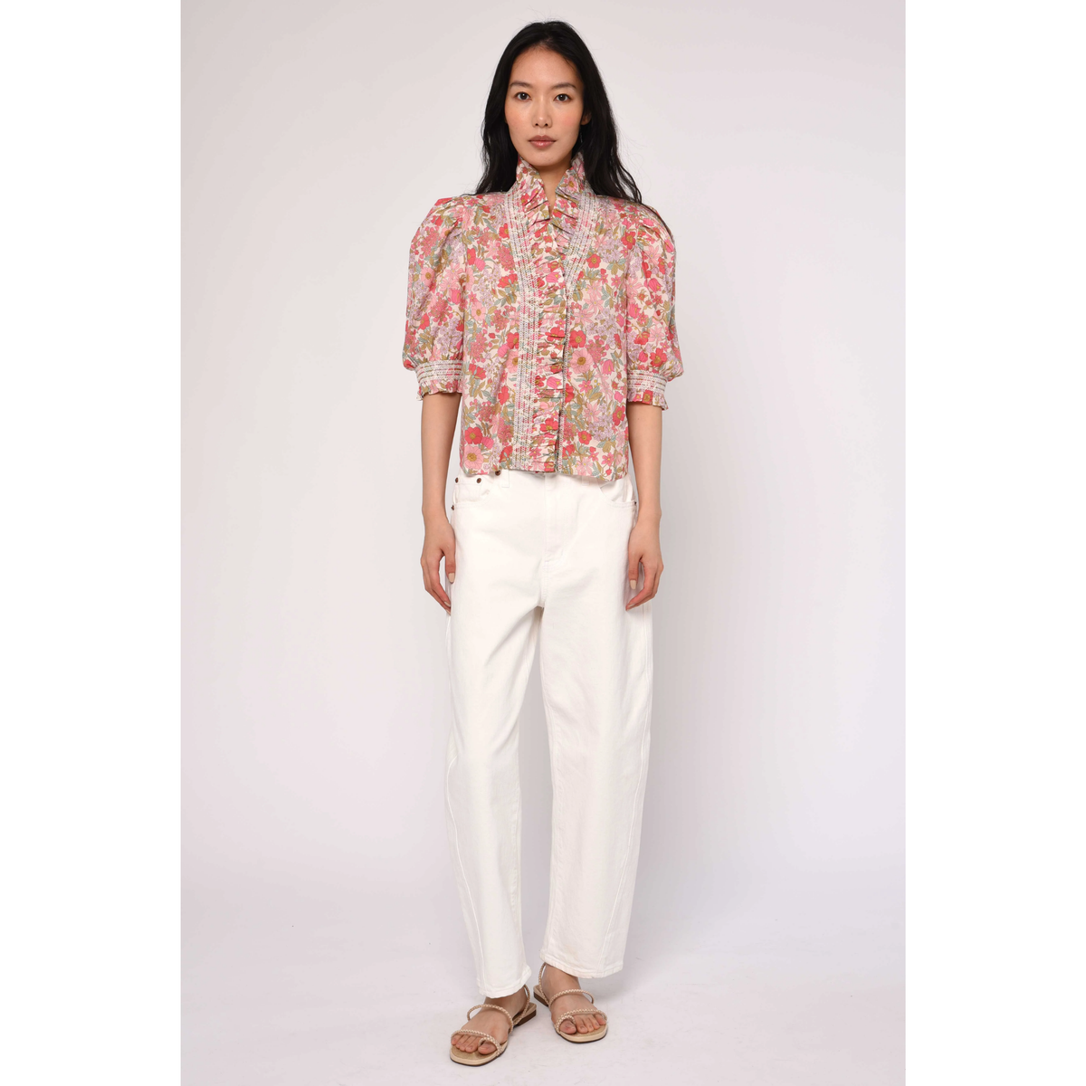 Zuri Top - Clarabell Liberty Print