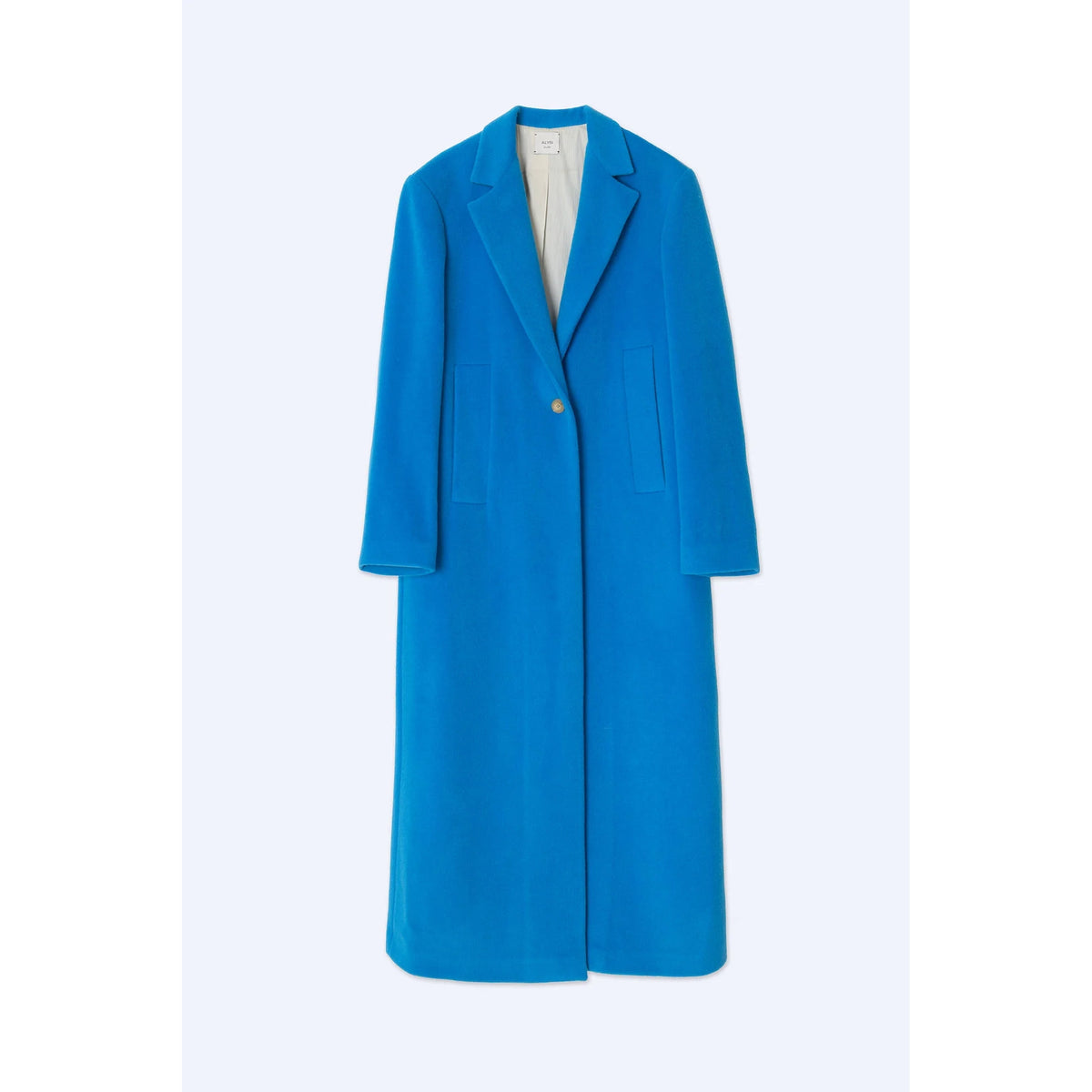 Long Turquoise Coat