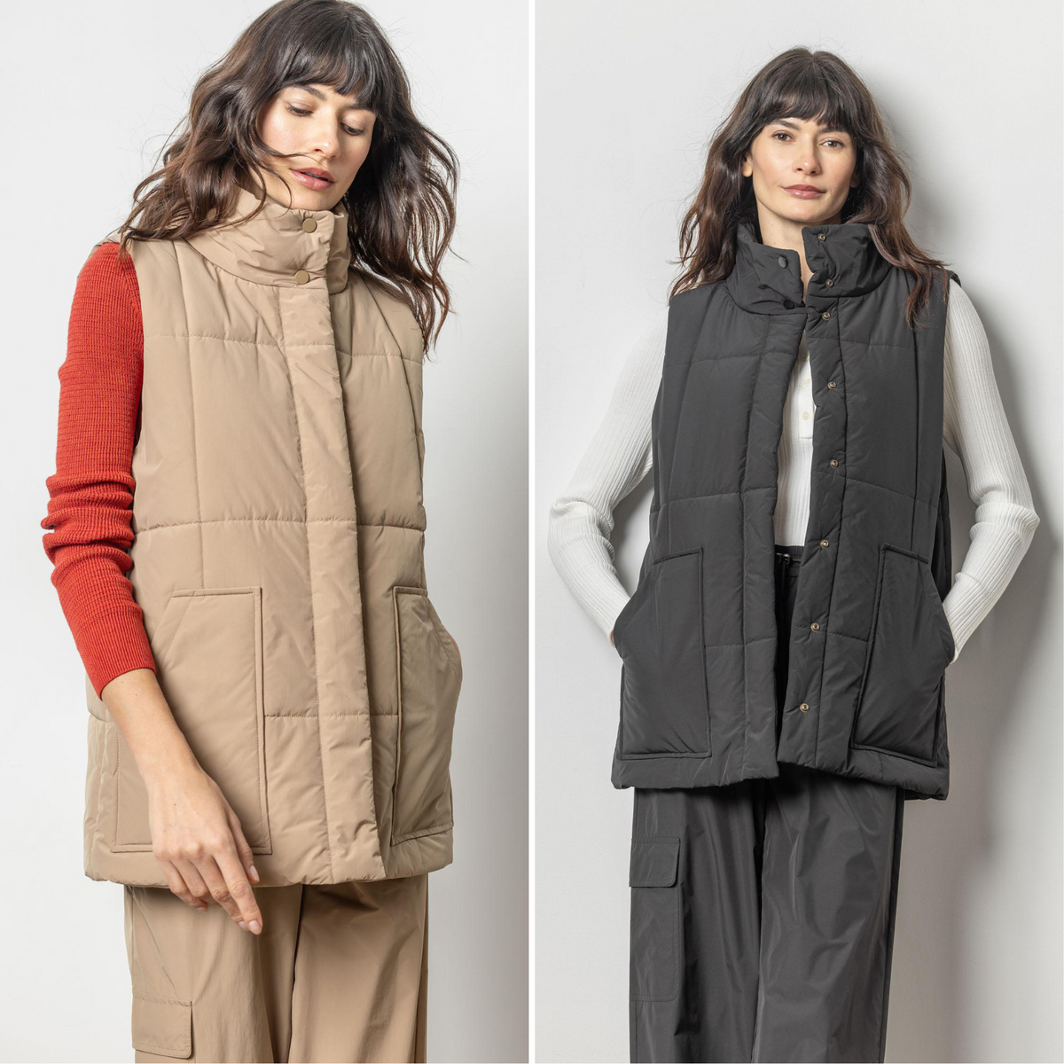 Nylon Long Vest
