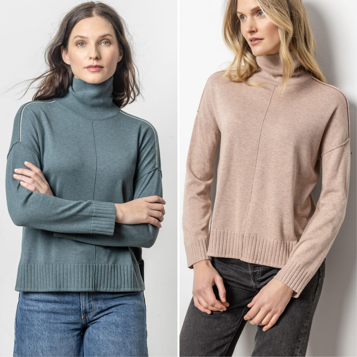 Relaxed Turtleneck Sweater
