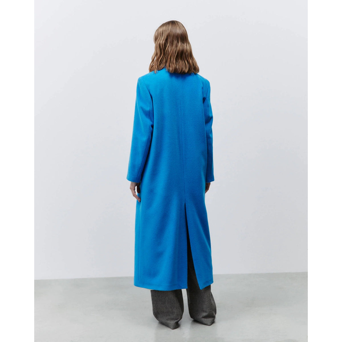 Long Turquoise Coat