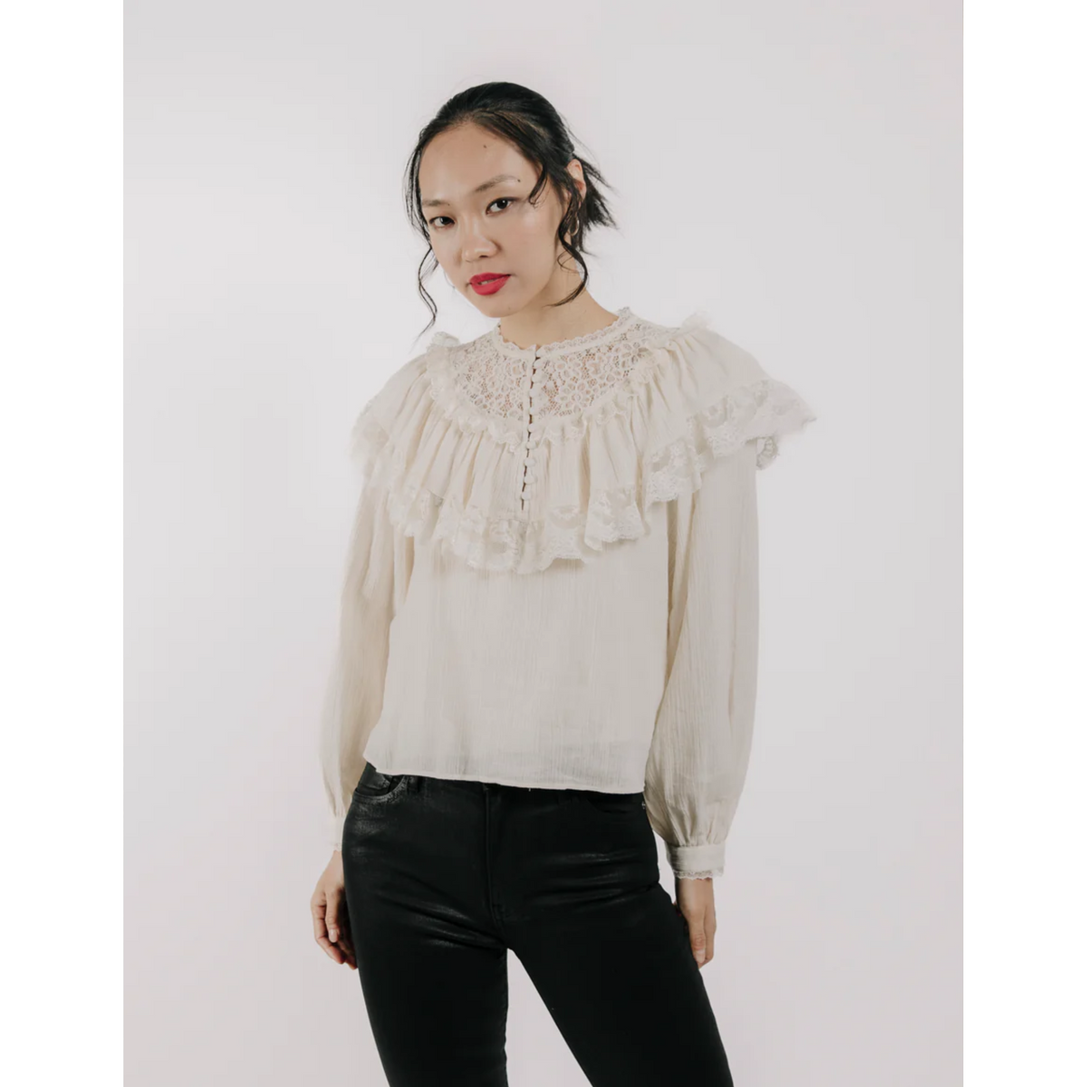 Brandi Top - Ivory