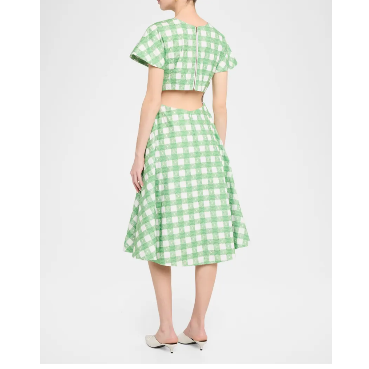 Buttercup Dress - Grass Green