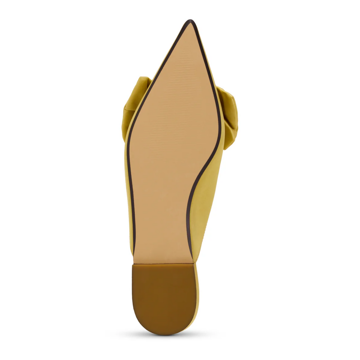 Clara Bow Slide - Gold Satin