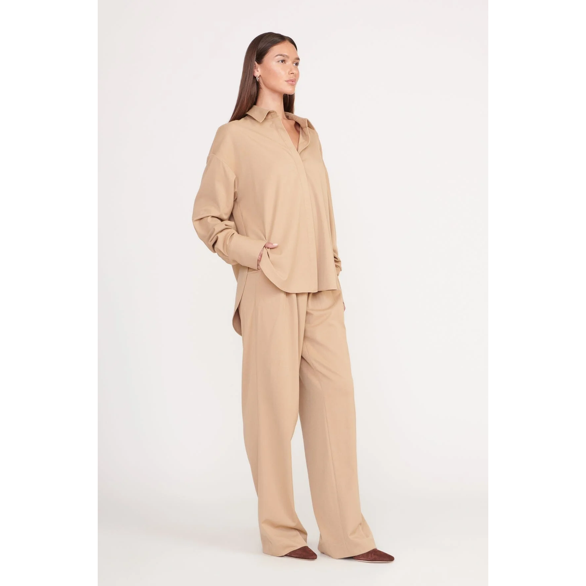 Colton Shirt - Camel