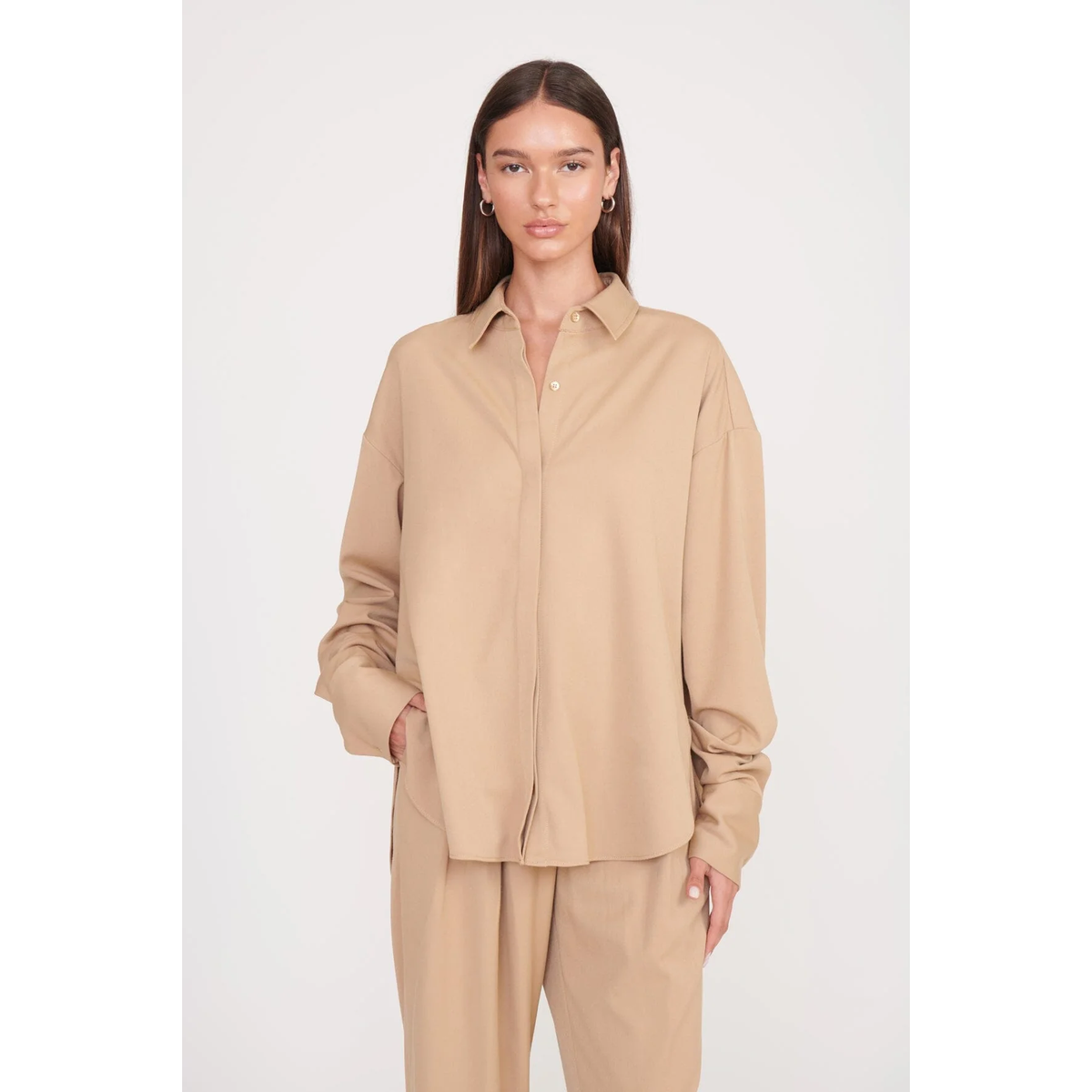Colton Shirt - Camel