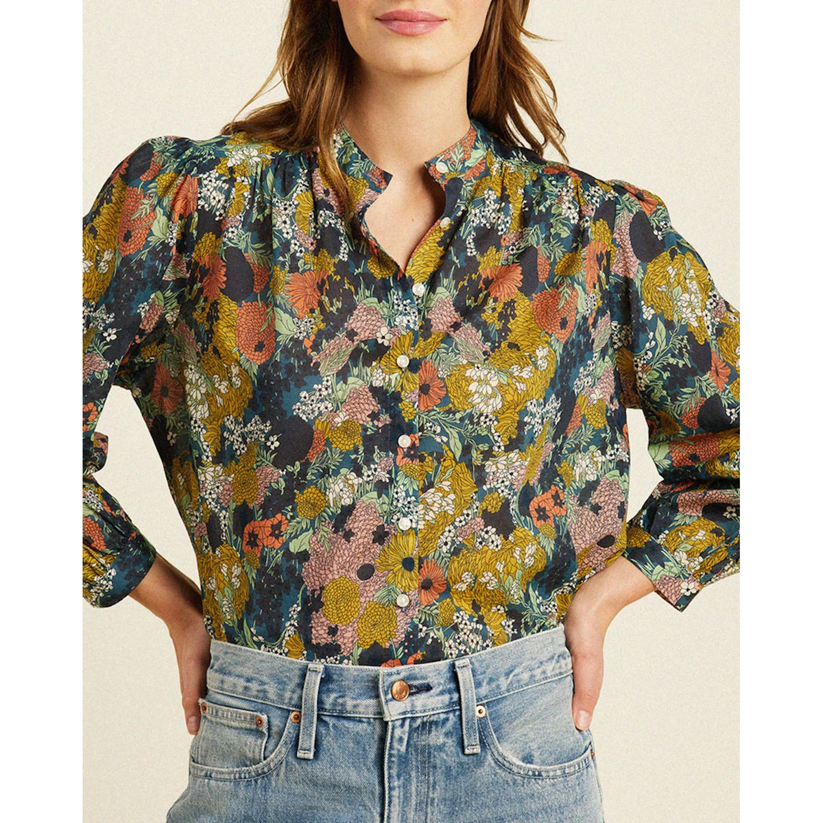 Clara Blouse - Deep Bramble