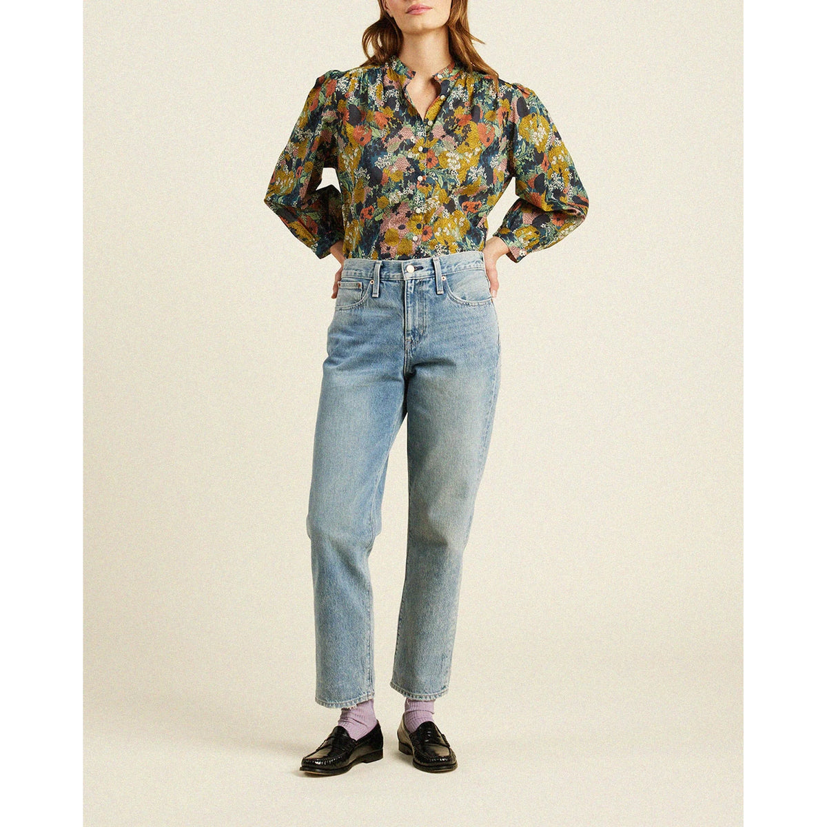 Clara Blouse - Deep Bramble