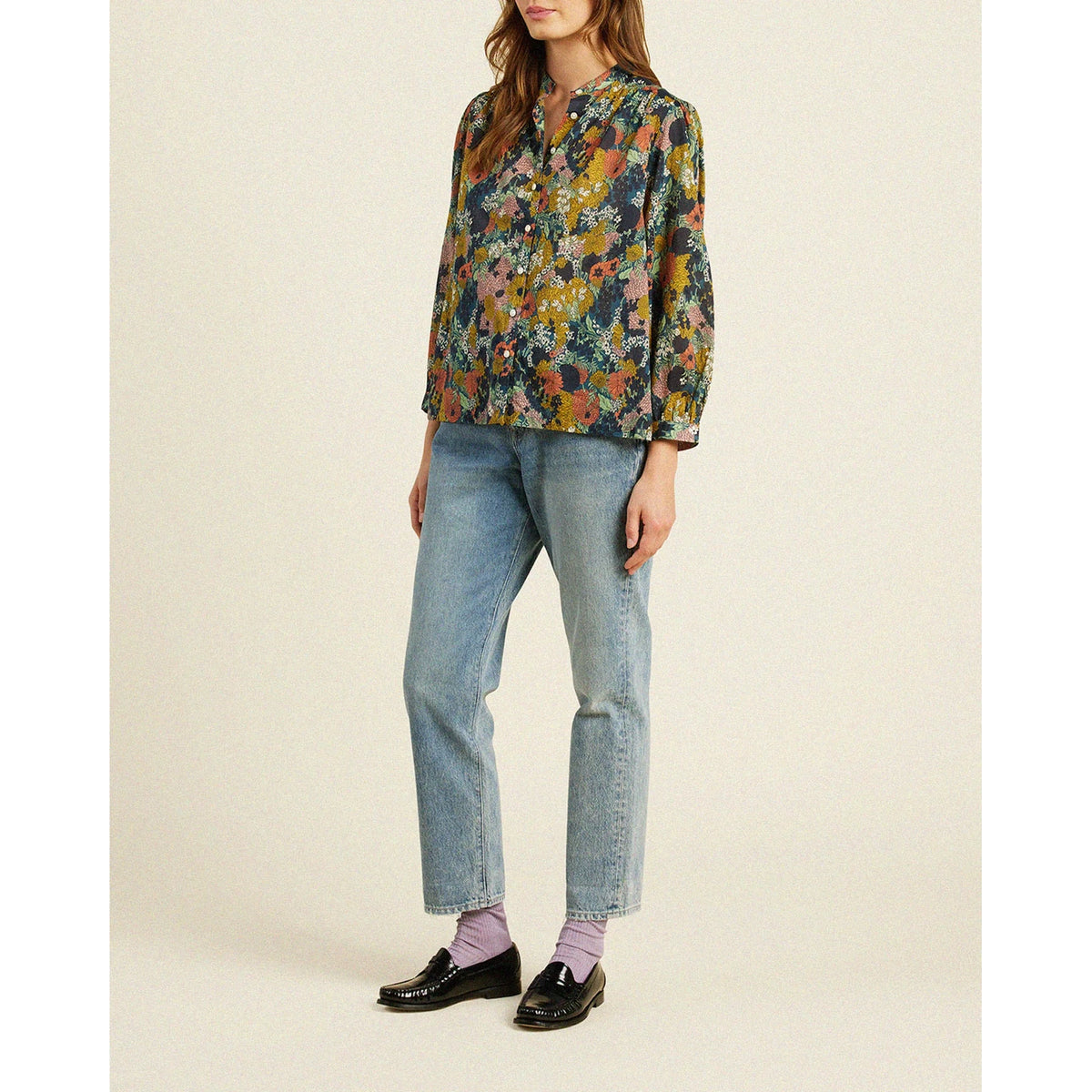 Clara Blouse - Deep Bramble