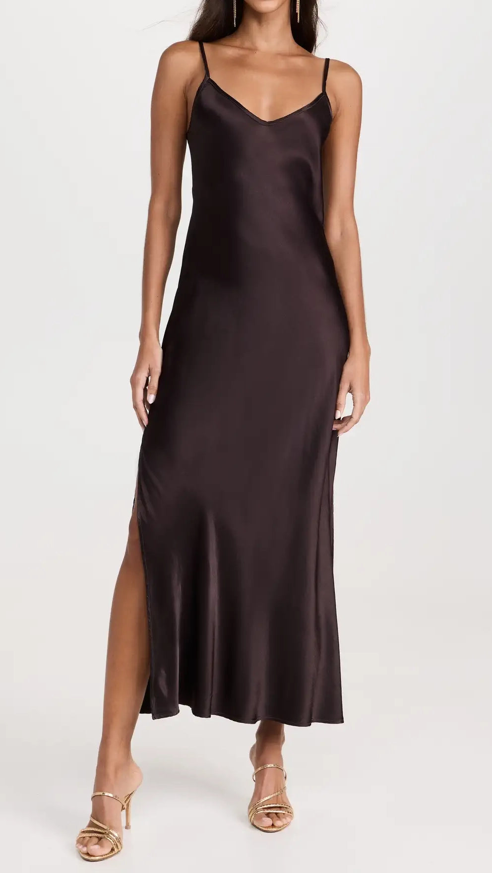 Bias Cut Maxi Dress
