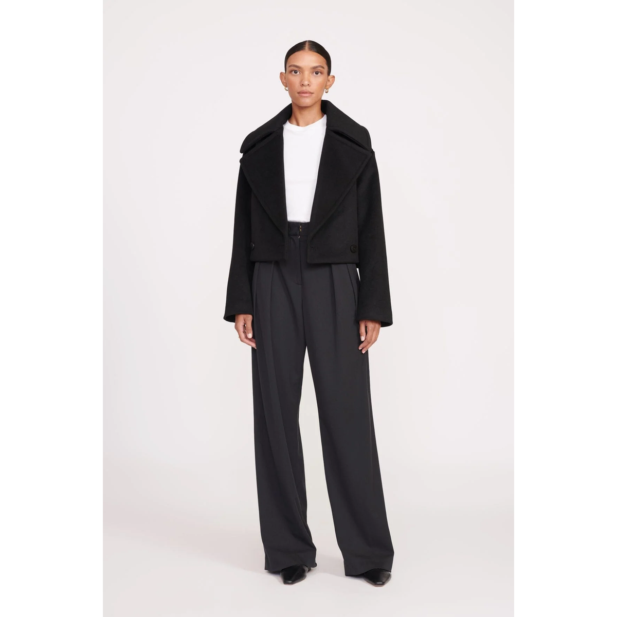 Carver Cropped Coat