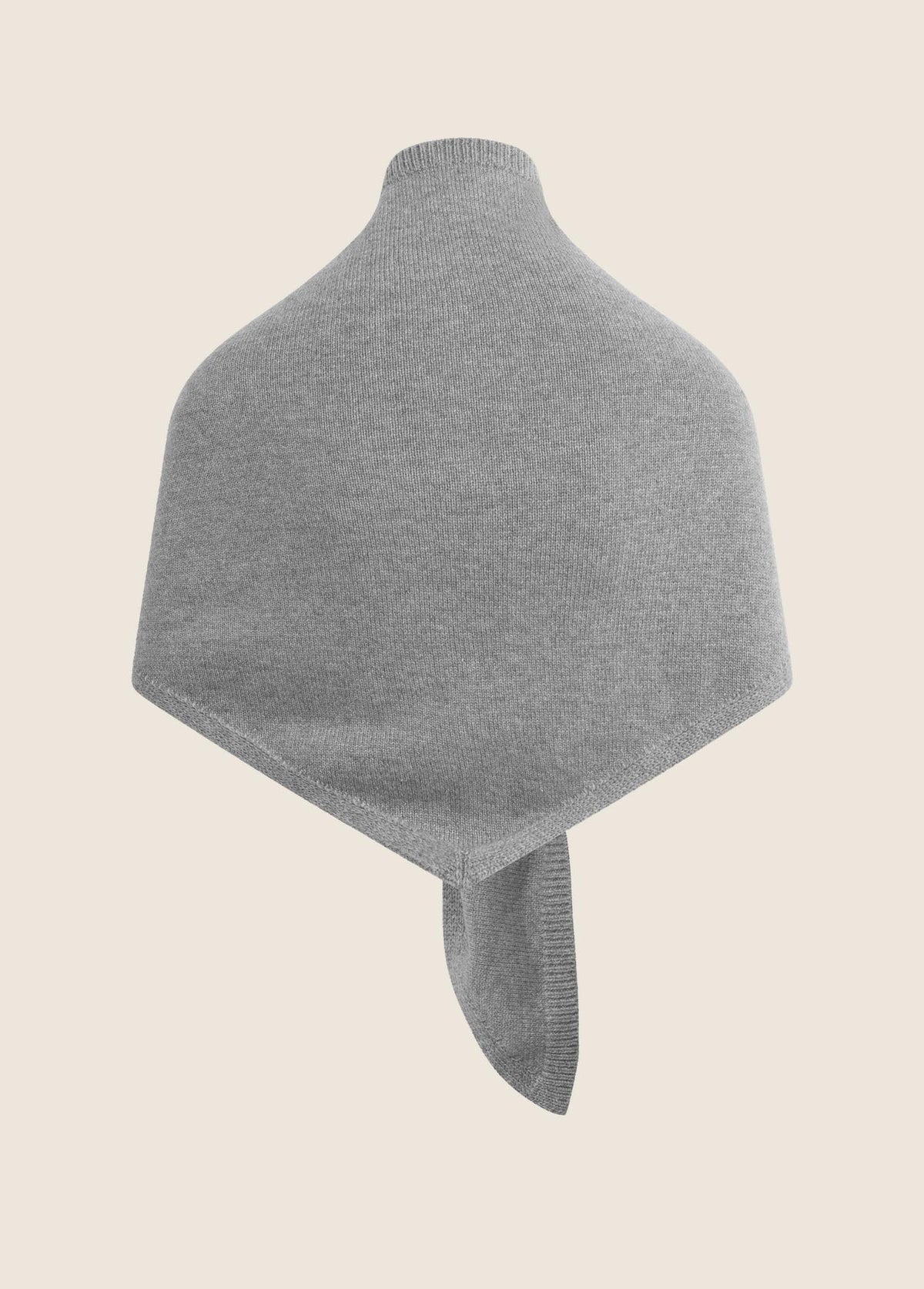 Oversized Triangle Scarf - Black