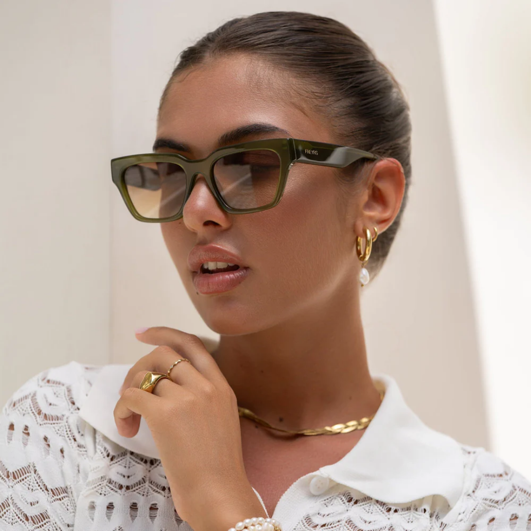 Blake Sunglasses - Brown Olive